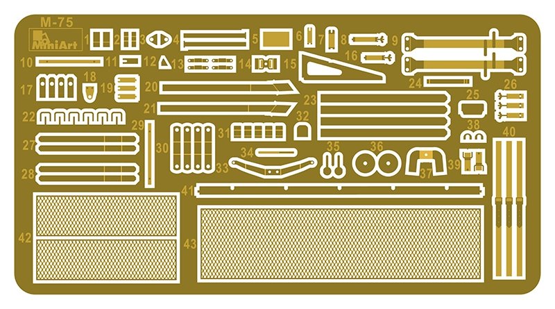 MiniArt 37042 SU-122-54 LATE TYPE 1/35 – immagine 12