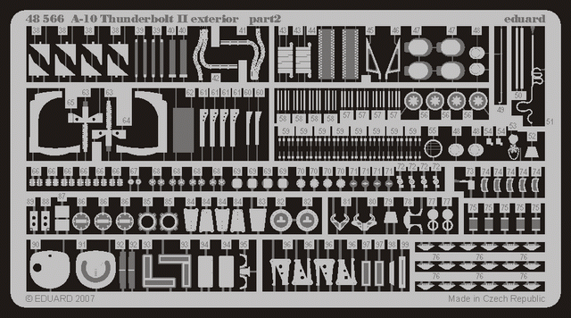 Eduard 48566 A-10 exterior 1/48 (ITALERI) – Bild 2