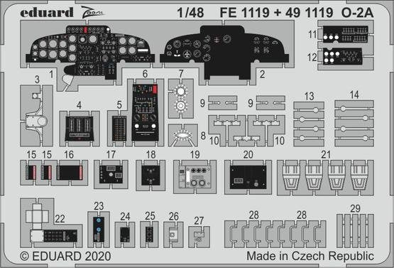 Eduard BIG49267 O-2A ICM 1/48 – imagen 4