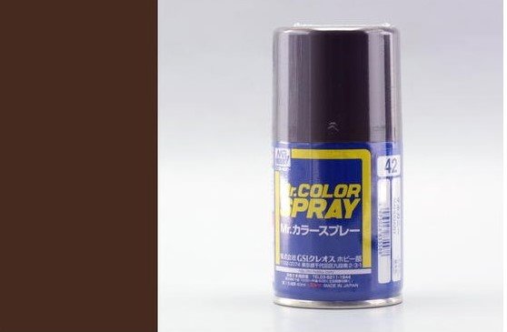 Mr.Hobby S-042 Acajou - (Semi-brillant) Spray