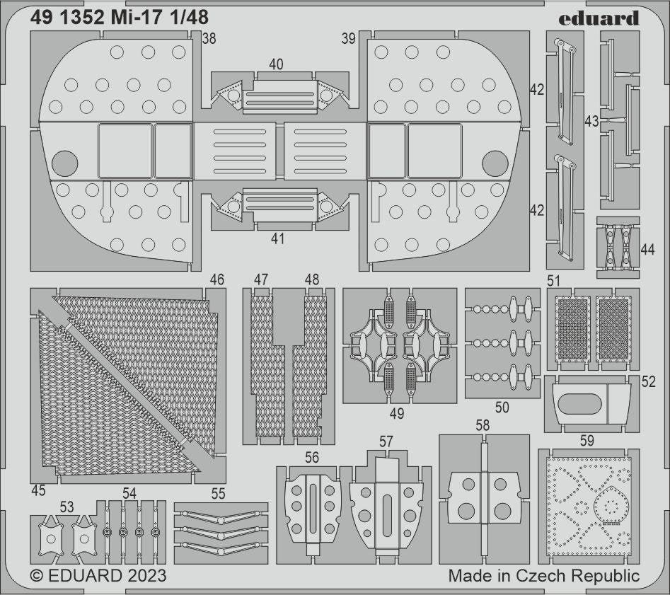Eduard 491352 Mi-17 AMK 1/48 – immagine 2