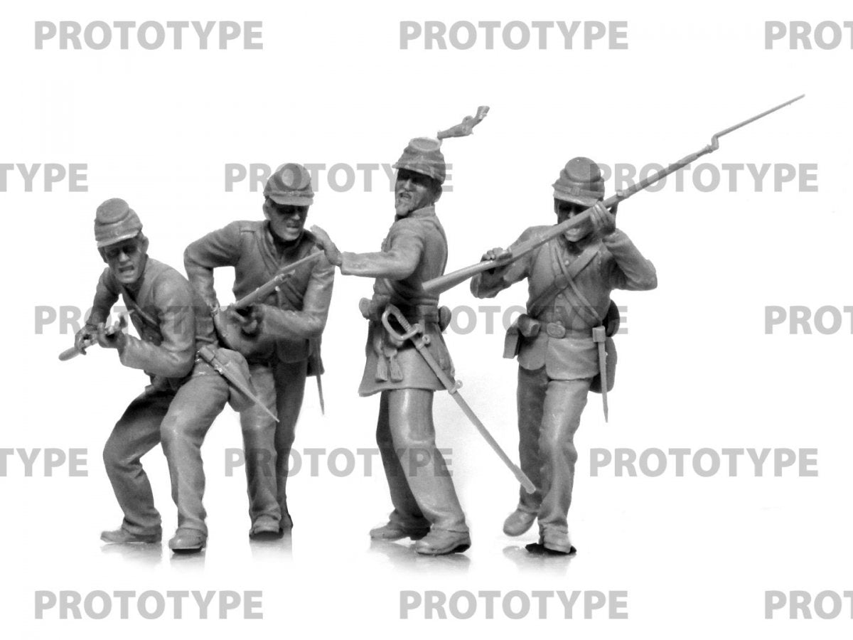 ICM 35023 American Civil War Union Infantry. Set #2 1/35 – immagine 2