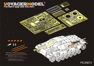 Voyager modèle PE35873 WWII allemand StuG.III Ausf.C/D Basic pour DRAGON 1/35
