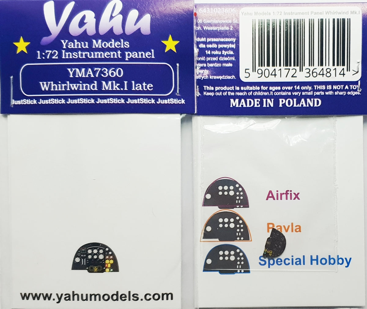 Yahu YMA7360 Whirlwind Mk.I (Special Hobby/Airfix) 1/72