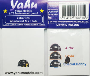 Yahu YMA7360 Whirlwind Mk.I (Special Hobby/Airfix) 1/72