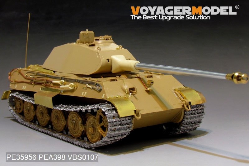 Voyager Model PE35956 WWII German King Tiger (Porsche Turret) For MENG TS-037 1/35 – Bild 2