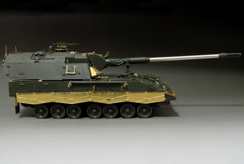 Voyager Model PEA342 Modern German PzH2000 Side skirts (For MENG TS-012) 1/35 – zdjęcie 4