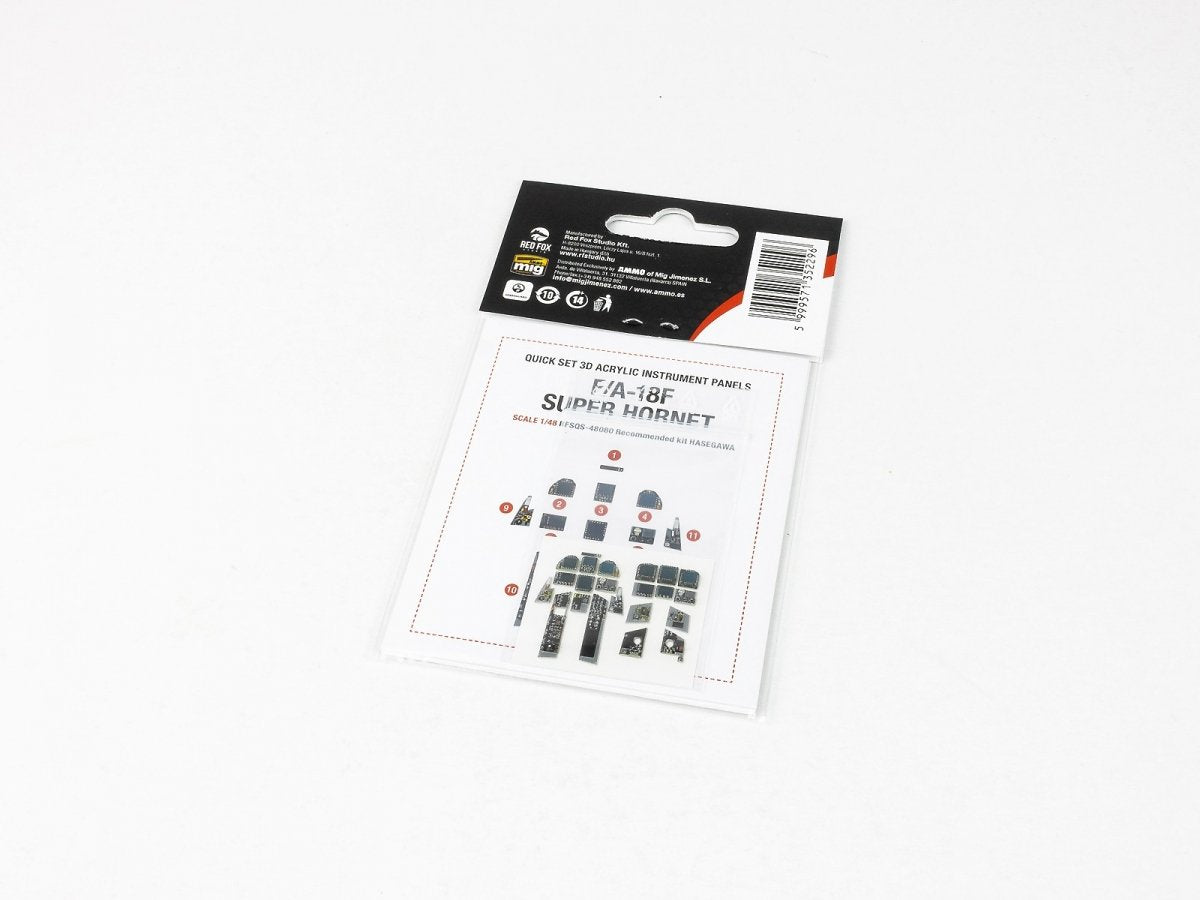 Red Fox Studio QS-48080 F/A-18F Super Hornet Hasegawa 1/48 – Bild 2