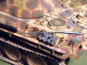 Eureka XXL ER-2501 Towing cable for Pz.Kpfw.V Panther Ausf.G Tank 1/25 – Bild 5