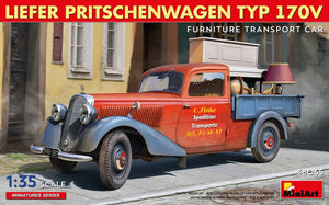 MiniArt 38065 LIEFER PRITSCHENWAGEN TYP 170V. VOITURE DE TRANSPORT DE MEUBLES 1/35