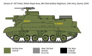 Italeri 6580 M7 Priest Howitzer Motor Carriage 1/35 – imagen 7