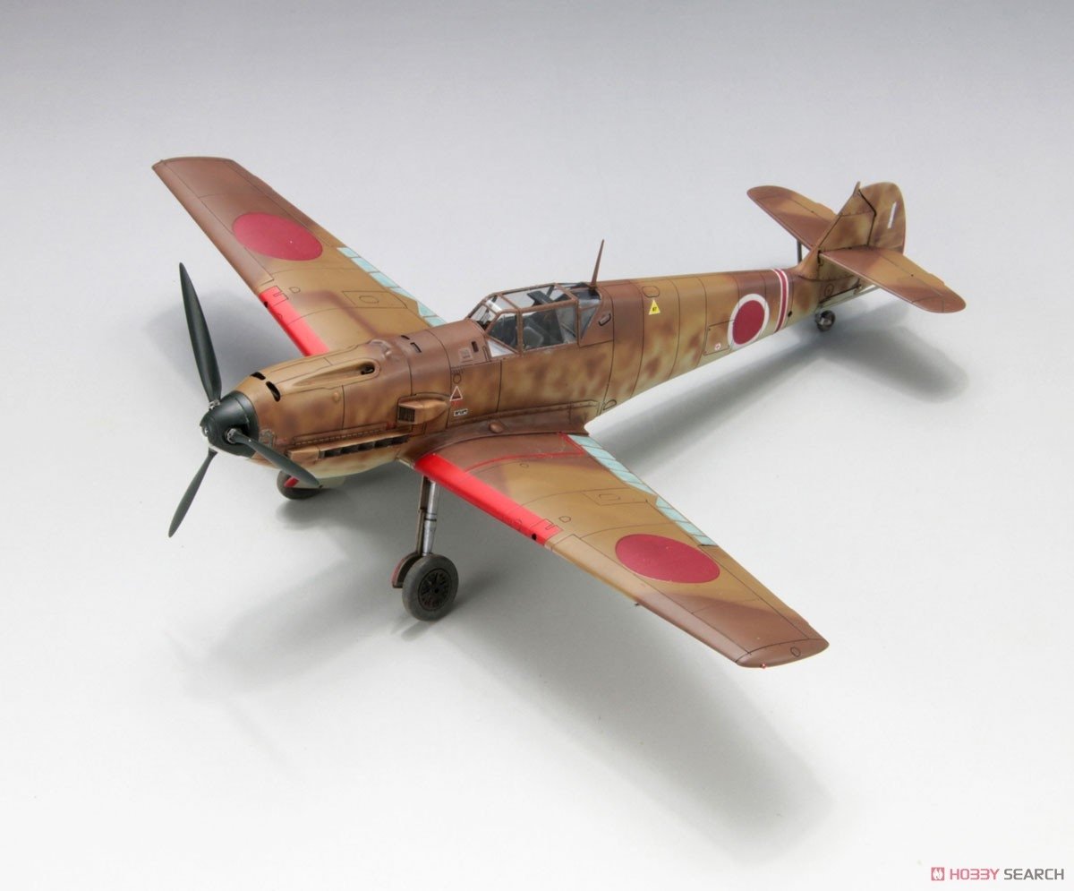 FineMolds 48995 Bf 109 E-7 « Armée japonaise » avec équipage au sol et équipement 1/48 – image 2