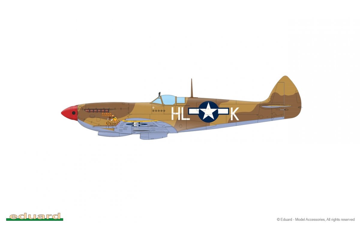 Eduard 84154 Spitfire Mk.VIII Édition Week-end 1/48 – image 4