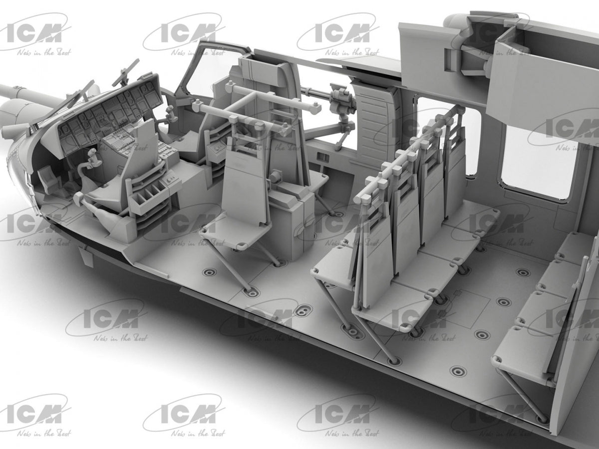ICM 48360 MH-60L Black Hawk US Special Forces Helicopter 1/48 – Bild 18