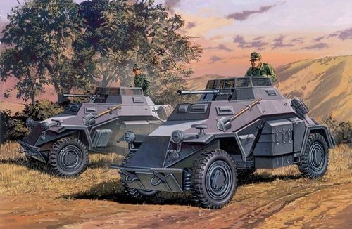 Dragon 7393 SD. Kfz.222 Leichte Panzerspahwagen (1/72)