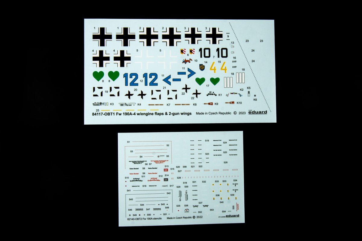 Eduard 84117 Fw 190A-4 w/ engine flaps &amp;amp; 2-gun wings 1/48 – Bild 4