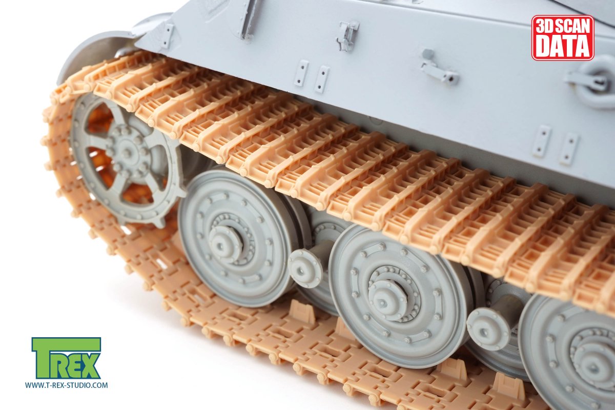 T-Rex Studio TR85049 King Tiger Tracks Common Type 1/35 – Bild 3