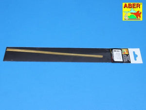 Aber BR07 Brass round rods fi 0,7mm length 250mm x 7 pcs. – zdjęcie 3