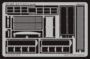 Eduard TP088 KV-1/ KV-2 mesh early 1/35 Trumpeter