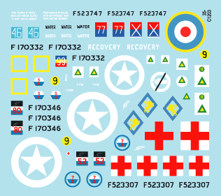 Star Decals 35-C1203 Allied M3A1 White Scout Car 1/35 – imagen 3