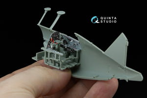 Intérieur imprimé en 3D et coloré sur papier décalcomanie Quinta Studio QD48540 F3F-2 (Academy/Accurate Miniatures) 1/48  – image 7