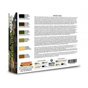 Lifecolor CS02 Acrylic paint set NATO Vehicles 6x22ml – immagine 2