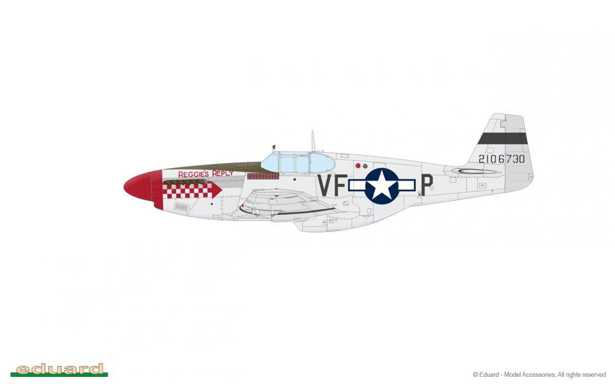 Eduard 82107 P-51B Mustang Birdcage canopy 1/48 – Bild 7