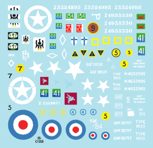 Star Decals 35-C1205 British Armoured Cars # 2 1/35 – zdjęcie 3
