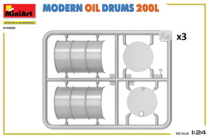 MiniArt 24008 MODERN OIL DRUMS 200L 1/24 – immagine 4