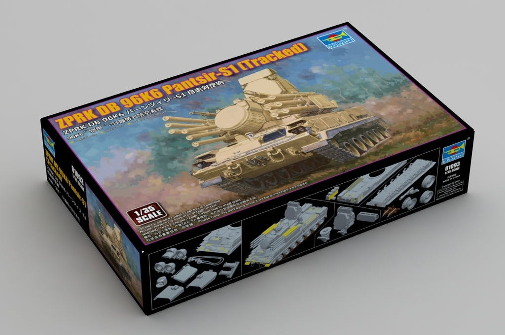 Trumpeter 01093 ZPRK DB 96K6 Pantsir-S1 (Tracked) 1/35 – immagine 2