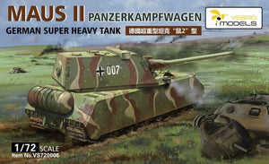 Maquette Vespid Models VS720006 Maus II Char super-lourd allemand 1/72