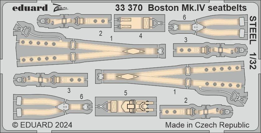 Eduard BIG33162 Boston Mk. IV HONG KONG MODELS 1/32 – zdjęcie 4