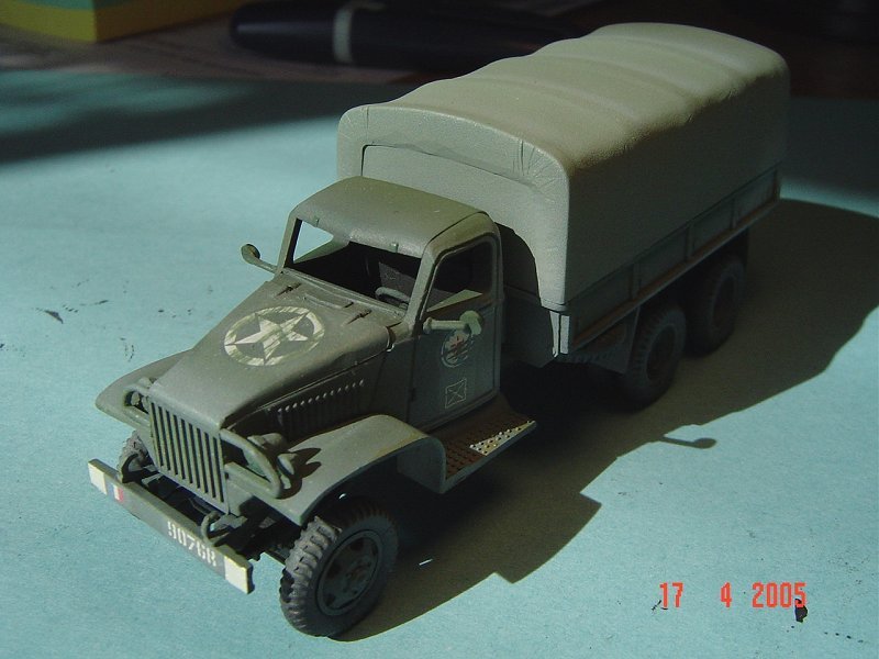 Camion cargo GMC CCW/CCKW 353 PST 72044, échelle 1/72 – image 3