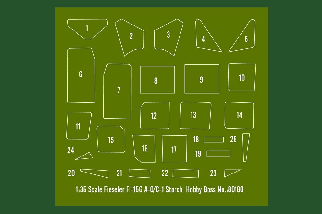 Hobby Boss 80180 Fieseler Fi-156 A-0/C-1 Storch 1/35 – zdjęcie 3