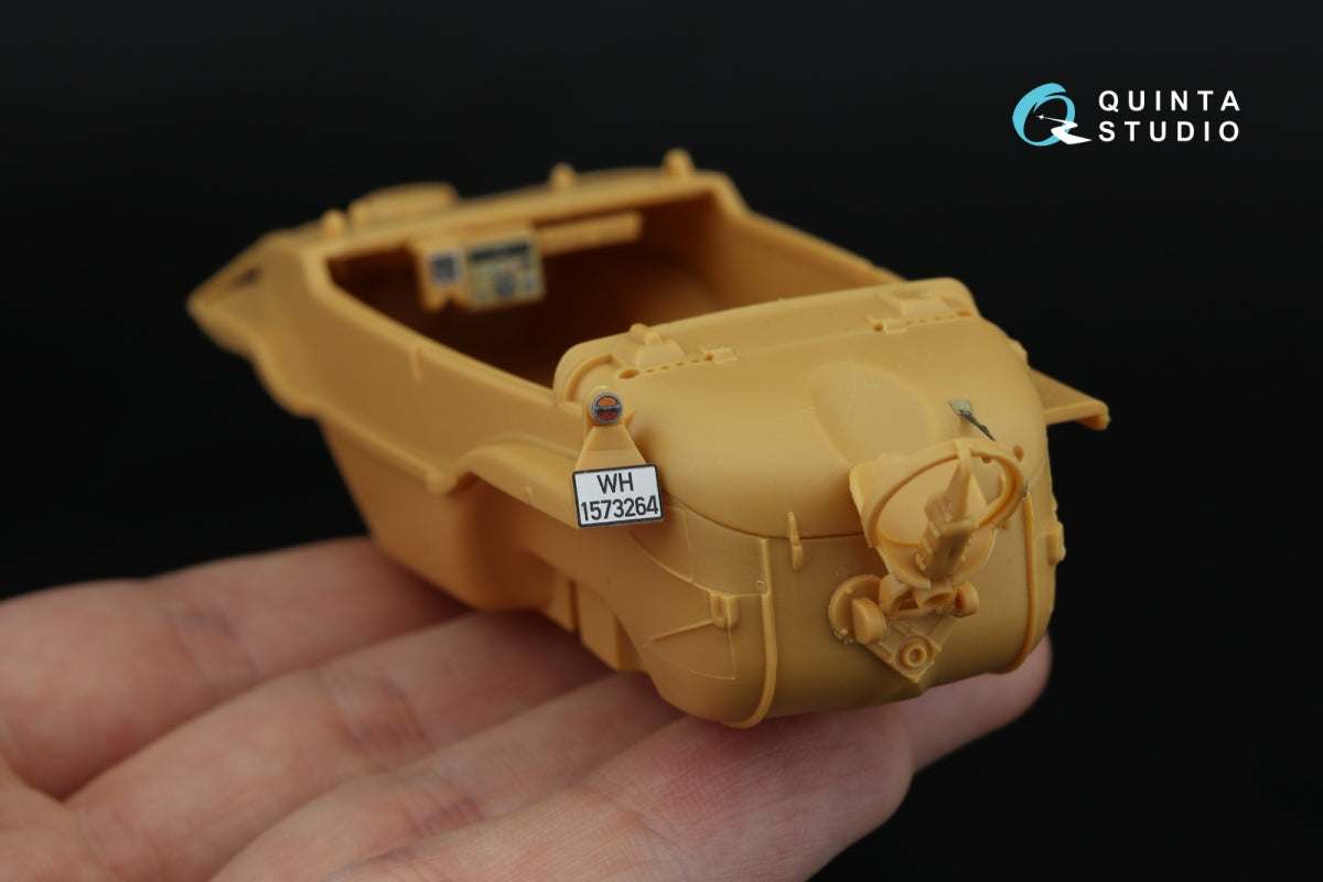 Quinta Studio QDS-35146 Schwimmwagen Type 166 3D-Printed &amp;amp; coloured Interior on decal paper (Hero) (Small version) 1/35 – immagine 10