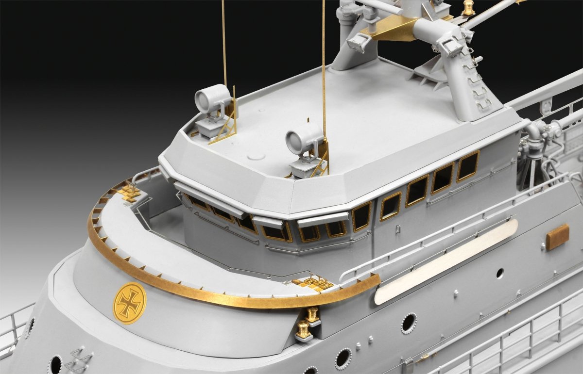 Revell 05198 Search &amp;amp; Rescue Vessel HERMANN MARWEDE Platinum Edition 1/72 – Bild 6