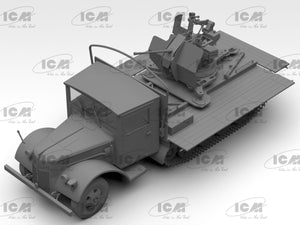 ICM 35455 Sd.Kfz.3b with Flak 38 Truppenluftschutzwagen 1/35 – zdjęcie 19
