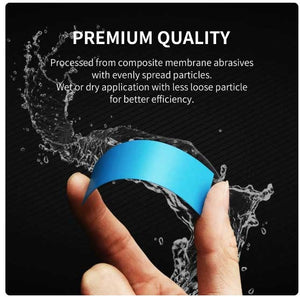 DSPIAE DSP-800 Reusable Self-Adhesive Sandpaper #800 / Samoprzylepny papier ścierny wielokrotnego użytku #800 (75 x 25 mm) 10 pcs – zdjęcie 3