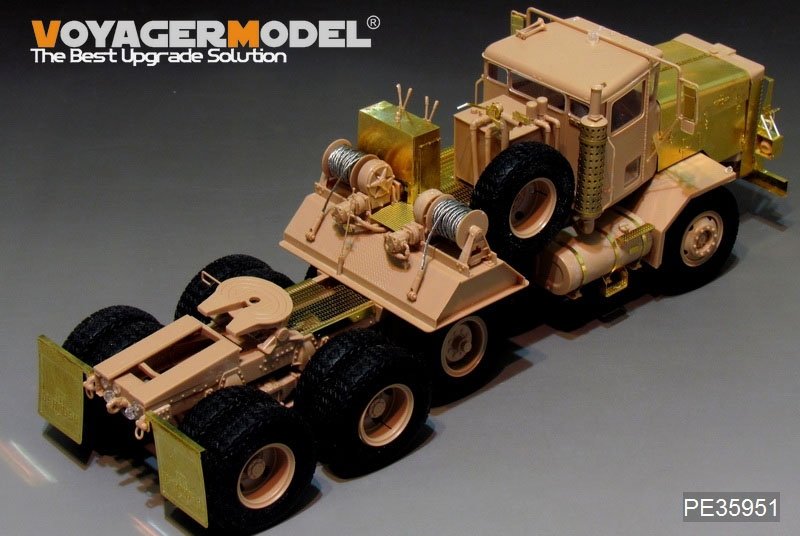 Voyager Model PE35951 Modern US Army M911 C-HET &amp;amp;M747 Heavy Equipment Semi-Trailer For MENG SS-013 1/35 – Bild 16