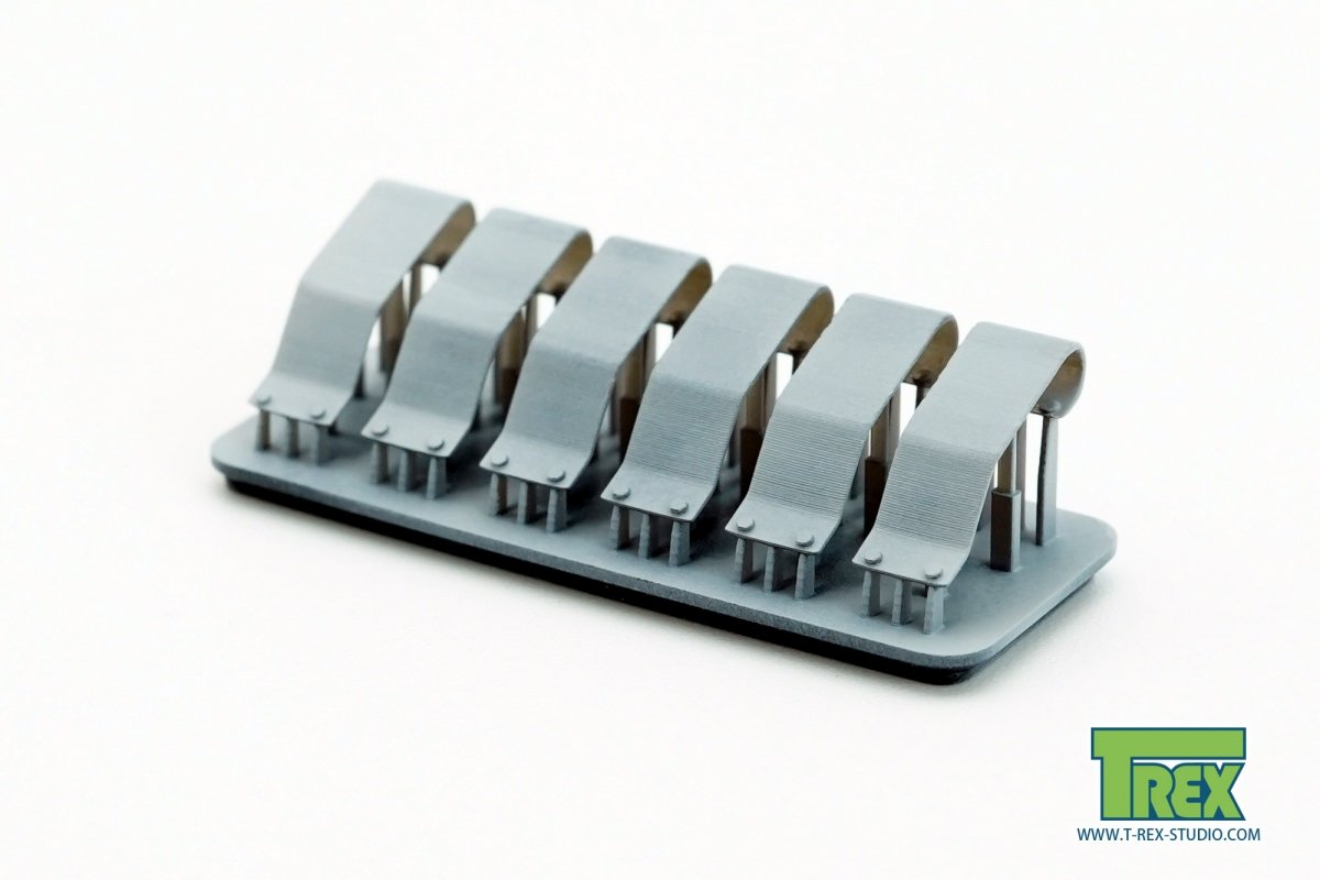 T-Rex Studio TR48003 Track Skids Set (Late Version) for M4 Family 1/48 – zdjęcie 3