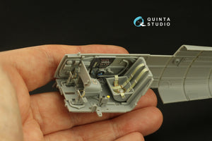 Quinta Studio QD32191 Bf 109G-14 3D-Printed coloured Interior on decal paper (Zoukei Mura SWS) 1/32 – imagen 8
