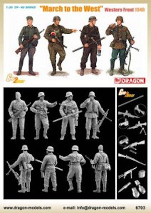 Dragon 6703 « Marche vers l&amp;#39;Ouest » Front Ouest 1940 (1/35)
