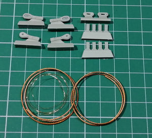 Eureka XXL ER-3560 Towing cable for Israeli IDF Magach 6B Gal Batash Tank 1/35 – immagine 3