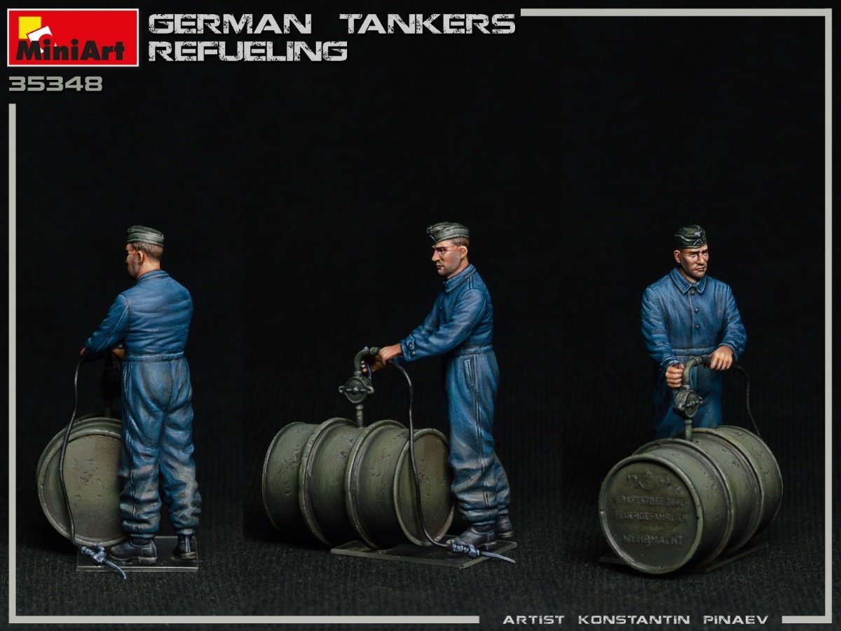 MiniArt 35348 German Tankers Refueling 1/35 – image 3