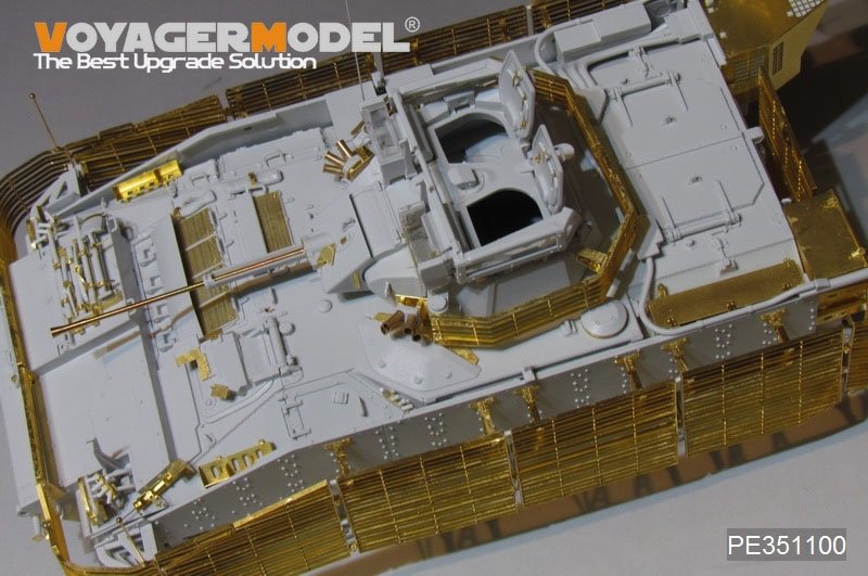 Voyager Model PE351100 FV510 Warrior TES(H) AIFV britannique moderne avec blindage à lames, kit de mise à niveau VER 2011 (pour MENG SS-017) 1/35 – image 2