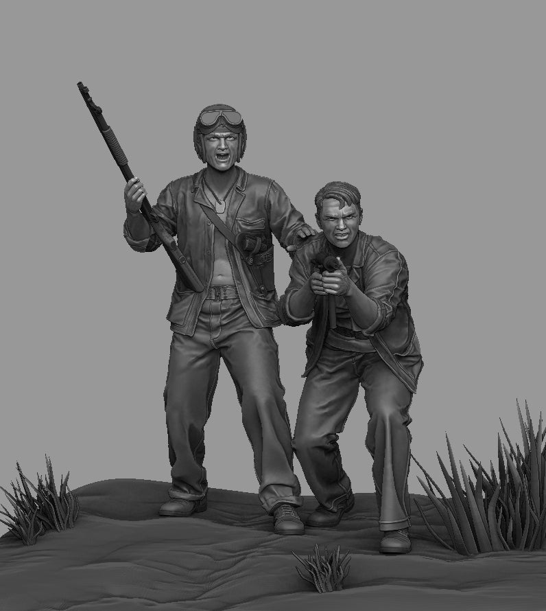 Panzer Art FI35-207 USMC tanker close combat set 1/35 – immagine 2