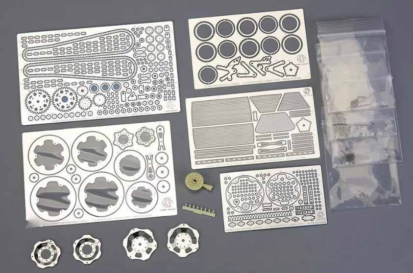 Hobby Design HD02-0399 Suzuki RGV-T (XR89) (PE + Metal Parts + Resin) (For Tamiya 12081) 1/12 – Bild 2