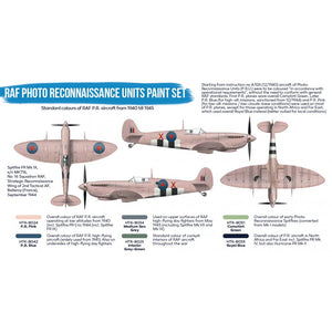 Hataka HTK-BS23 RAF Photo Reconnaissance Units paint set (6x17ml) – Bild 2