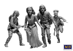Master Box 35234 Les Mohicans. Série Guerres indiennes, XVIIIe siècle. Maquette n° 6, échelle 1/35 – image 4
