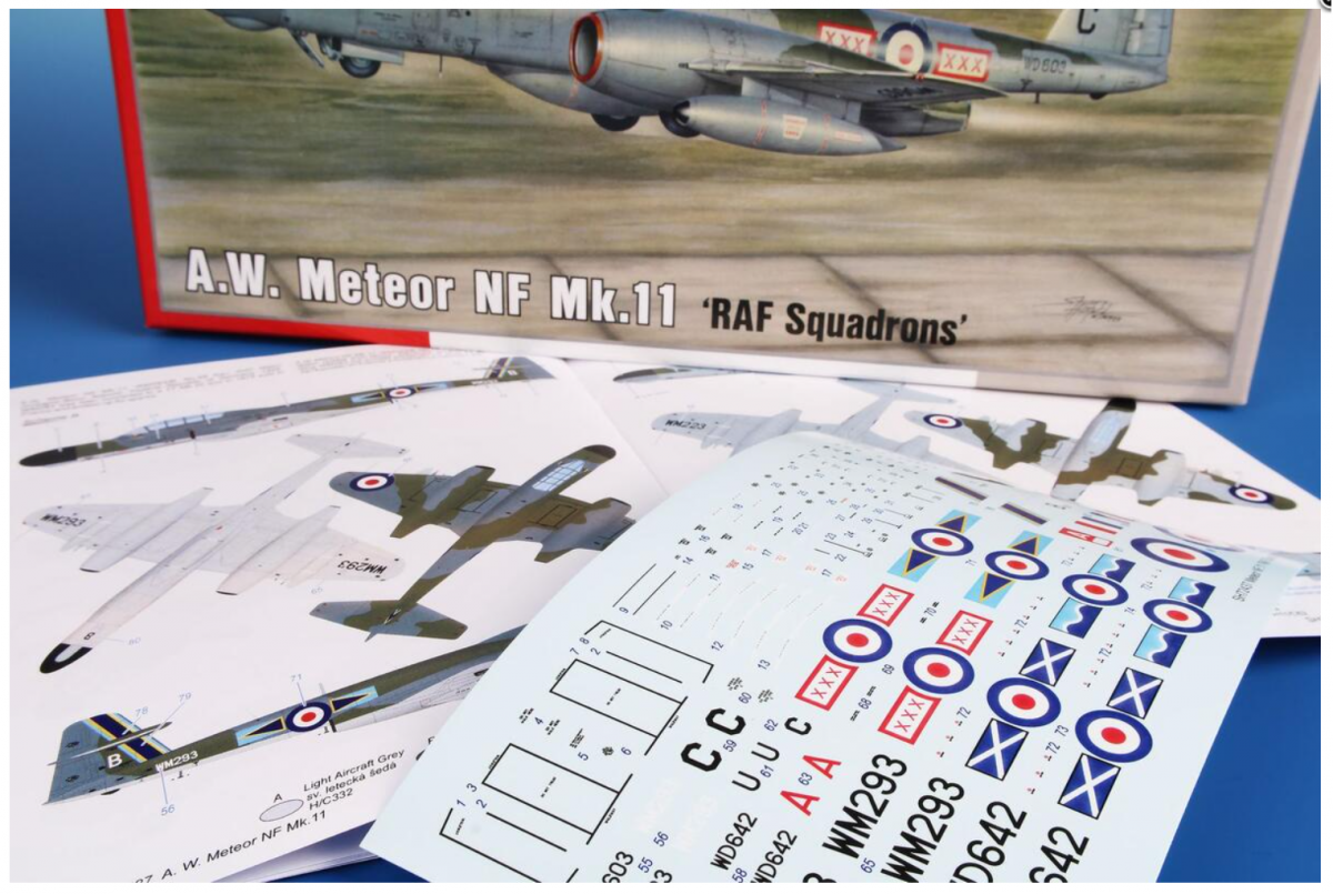 Special Hobby 72437 A.W.Meteor NF Mk.11 RAF Squadrons 1/72 – Bild 5